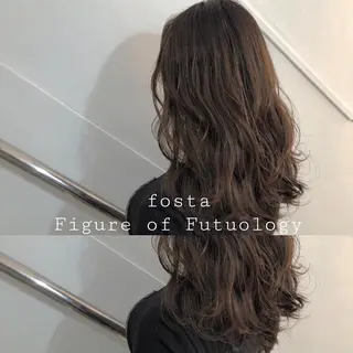 ミディアム カラー CLUTCH天王寺 西藤遥河のヘアスタイル