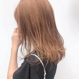 ミディアム カラー パーマ ヘアアレンジ メンズ キッズ ネイル マツエク・マツパ レイヤーカット指名 No.1💖マユカのヘアスタイル
