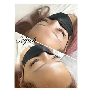 マツエク・マツパ eyelashsalonSelfish所属・. Selfishのマツエク・マツパデザイン