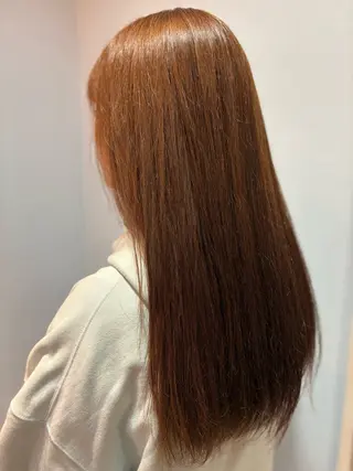 ロング カラー 田部井 宙斗のヘアスタイル