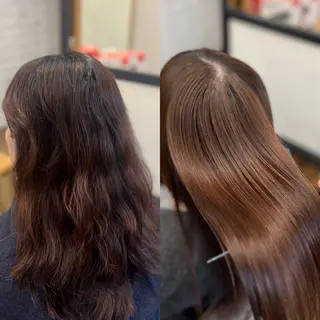 ロング Salowin銀座suite店所属・美髪縮毛矯正/髪質 改善カラー/寺倉海人のヘアスタイル