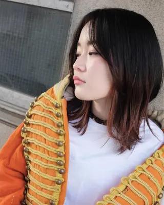 ミディアム カラー MIRUCO by KURAKU所属・マキシ ヤスアキのヘアスタイル