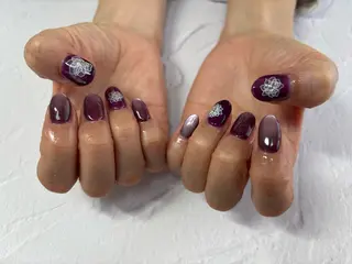 ネイル 愛川町 あんすりうむのネイルデザイン