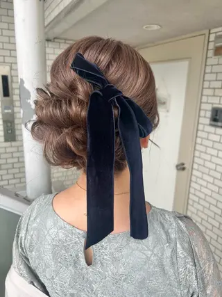 ヘアアレンジ 大人可愛いヘアメイク 💋🧚‍♀️しずかのヘアスタイル