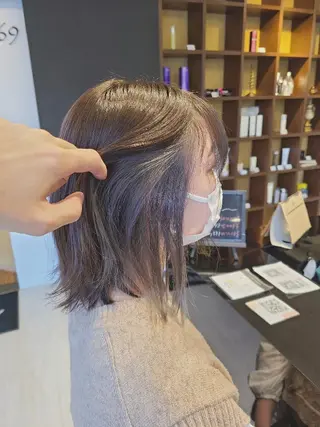 ミディアム カラー 木村 直哉のヘアスタイル