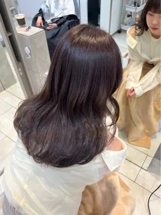 ロング カラー 暖色カラー🍓 sachi🤍のヘアスタイル