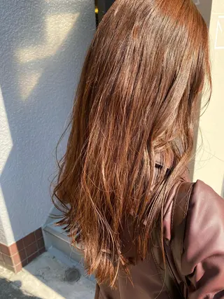 ロング カラー ans(アンス)所属・山上 佳汰/髪質改善/艶髪のヘアスタイル