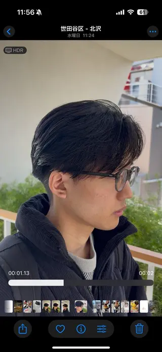 ショート メンズ メンズパーマ特化 園田　楓莉のヘアスタイル