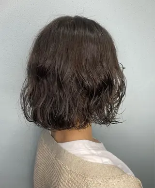 ミディアム パーマ 🌈似合わせカット 中村隆寛のヘアスタイル