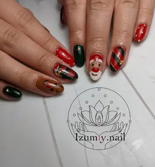 ミディアム ネイル izumiynail いずみのネイルデザイン