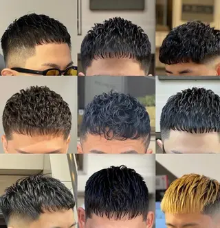 ショート ドルクス上野所属・橋上 一輝のヘアスタイル