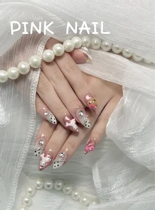 ネイル pink nailのネイルデザイン