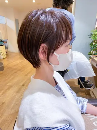 ショート 柳 雄輝のヘアスタイル