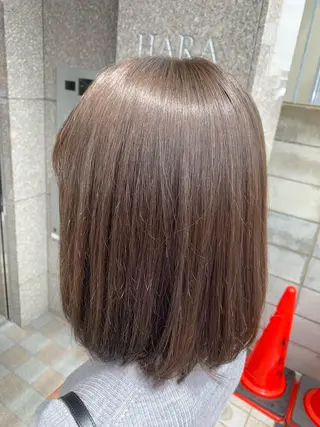 セミロング カラー 鈴木 明花のヘアスタイル