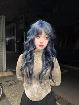 カラー 山本 夏恋のヘアスタイル