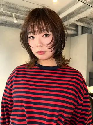ショート カラー ヘアアレンジ SALOWIN  梅田茶屋町店所属・梅田/ベージュカラー /ブリーチカラーのヘアスタイル