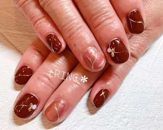 ネイル tRING＊ しいの木台のネイルデザイン