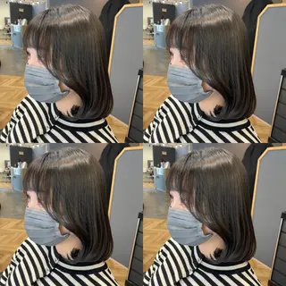 ミディアム 韓国ヘア/レイヤー 🇰🇷/艶髪/長橋のヘアスタイル