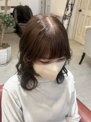 ミディアム カラー and c yumeのヘアスタイル