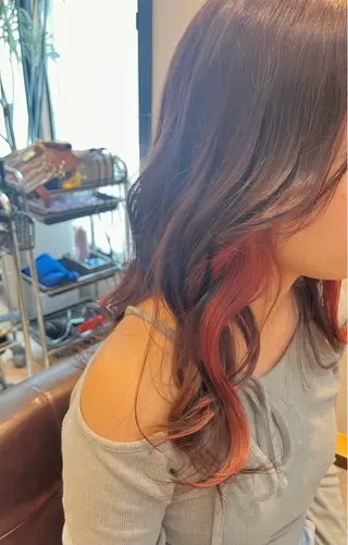 カラー 内山 涼香のヘアスタイル