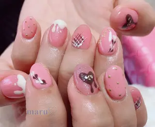 ネイル まるみ ♡のネイルデザイン