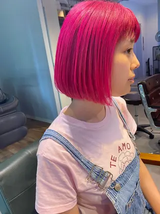 ショート AUBEHAIRpeony所属・山形酸性ストレート 古川✂︎のヘアスタイル