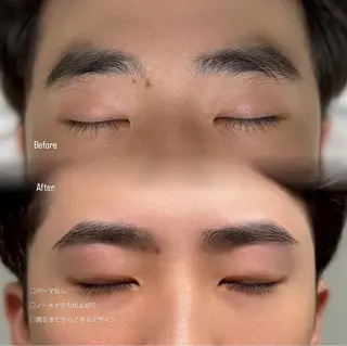 メンズ アイブロウ Smoo新潟古町店所属・Smoo Hikaの眉毛・アイブロウイメージ
