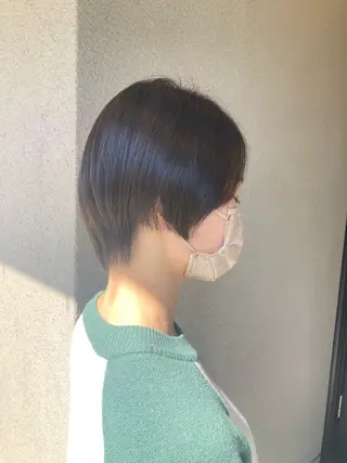 ショート HEDI所属・茨木 まひろのヘアスタイル
