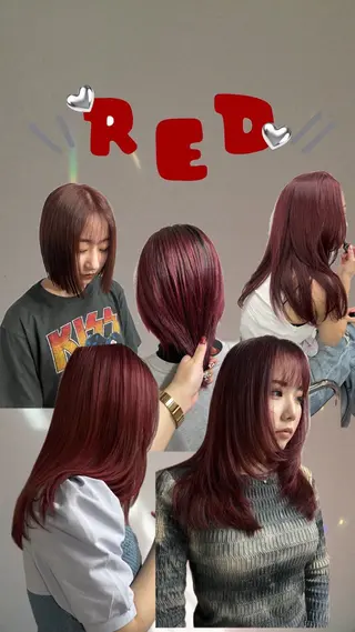 カラー anon Loemのヘアスタイル