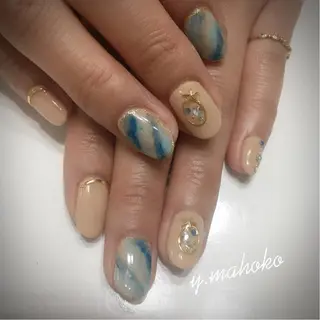 ネイル She nail studio 原宿所属・パラジェル有/ スカルプ/mahoのネイルデザイン