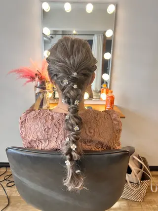 ヘアアレンジ ikoi yukaのヘアスタイル