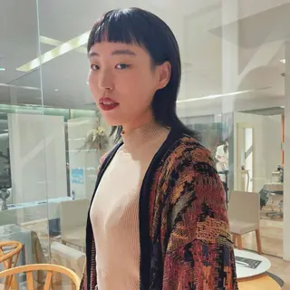 ミディアム カラー ブリーチ/レイヤー 🌻Mutsumiのヘアスタイル