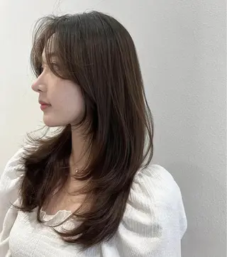 セミロング カラー 鈴木 一貴のヘアスタイル