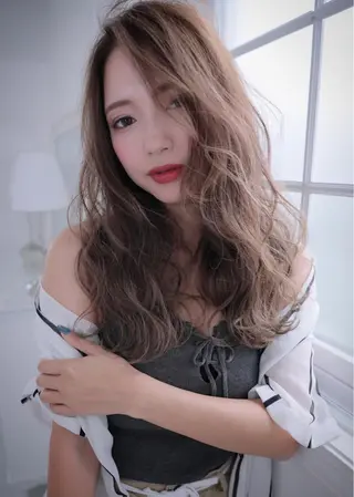 ミディアム カラー 池袋艶髪職人🌈😇 ✨店長✨小林優太✨のヘアスタイル