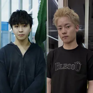 カラー メンズ あずまりんの/メンズ /ホワイトベージュのヘアスタイル