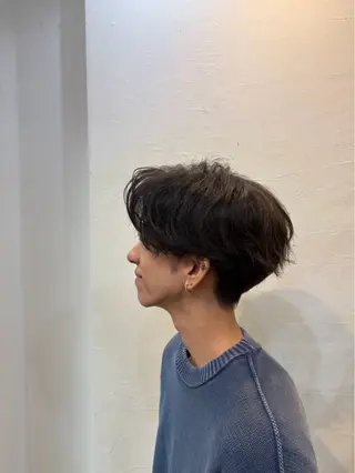 ミディアム 三鷹/メンズヘア/ メンズパーマ/トナミのヘアスタイル