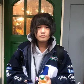 ミディアム カラー メンズ BRITS 渡辺 菜々子のヘアスタイル