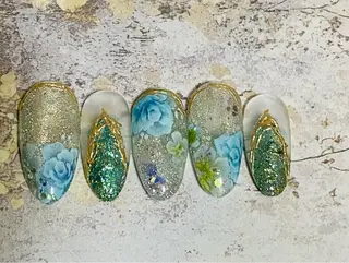 ネイル 自宅ネイルサロン ♦️nuance♦️のネイルデザイン