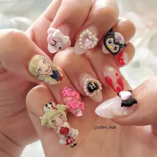 ネイル おで@ oderi_nailのネイルデザイン