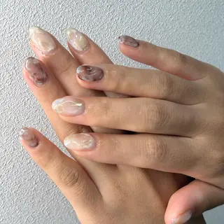 ネイル filonnail yui_ニュアンスのネイルデザイン