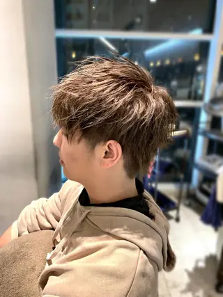 カラー メンズ メンズ専門　井藤 雅也のヘアスタイル