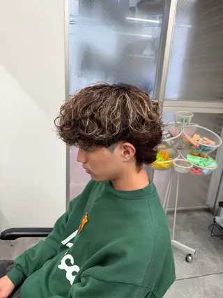 パーマ メンズ 町田エリアＮｏ．１/ パーマ特化/太田京希のヘアスタイル