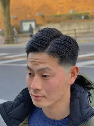 ショート メンズ 加藤 啓将のヘアスタイル