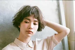 ショート カラー パーマ 下北沢 soiのヘアスタイル