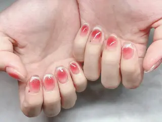 ネイル ETERNA Nail 銀座店【パラジェル/フィルイン/チップ長さだし/マグネット/ニュアンス】所属・ア カリのネイルデザイン