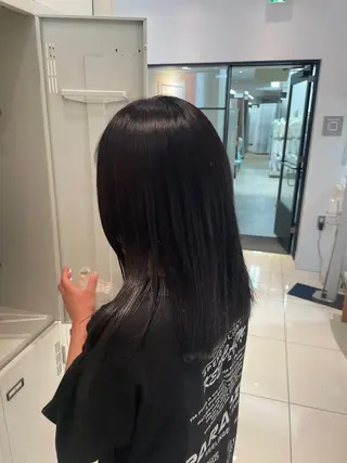 ミディアム カラー 髪質改善✨艶カラー 🎀moka🎀のヘアスタイル