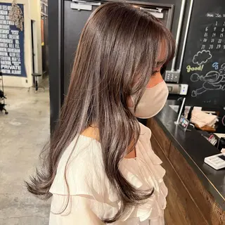ロング カラー Rino kanayama所属・Rino 金山 / 宮澤 萌のヘアスタイル
