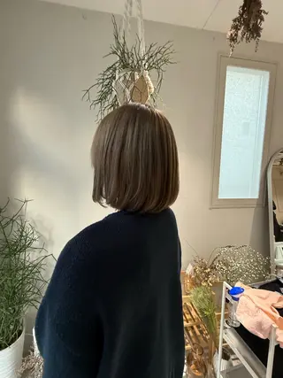 ミディアム カラー 🌷花屋併設サロン 荘司まゆり🌷のヘアスタイル