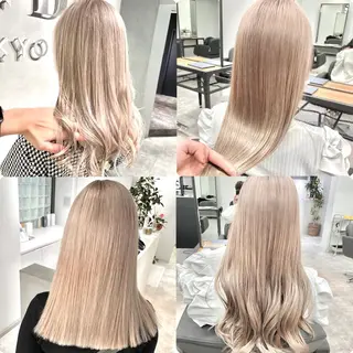 ロング カラー MiL所属・✨ハイトーン✨ 濱田知孝のヘアスタイル