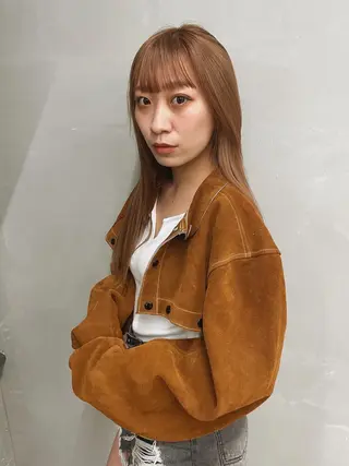 ミディアム カラー センスをお届けします 大谷将生INFPのヘアスタイル